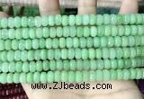 CCN5157 15 inches 5*8mm faceted rondelle candy jade beads