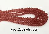 CCN5193 6mm - 14mm round candy jade graduated beads