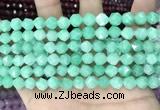 CCN5246 15 inches 8mm faceted nuggets candy jade beads