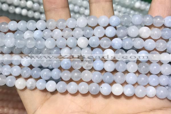 CCN5283 15 inches 6mm round candy jade beads Wholesale