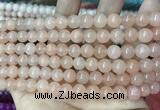 CCN5316 15 inches 8mm round candy jade beads Wholesale