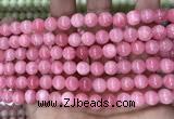 CCN5325 15 inches 8mm round candy jade beads Wholesale