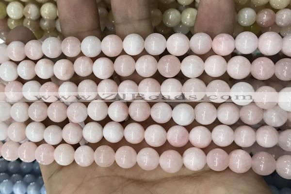 CCN5336 15 inches 8mm round candy jade beads Wholesale