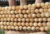 CCN5344 15 inches 8mm round candy jade beads Wholesale