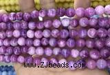 CCN5362 15 inches 8mm round candy jade beads Wholesale