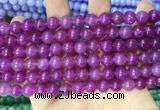 CCN5365 15 inches 8mm round candy jade beads Wholesale