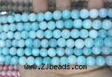 CCN5398 15 inches 8mm round candy jade beads Wholesale