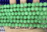 CCN5421 15 inches 8mm round candy jade beads Wholesale