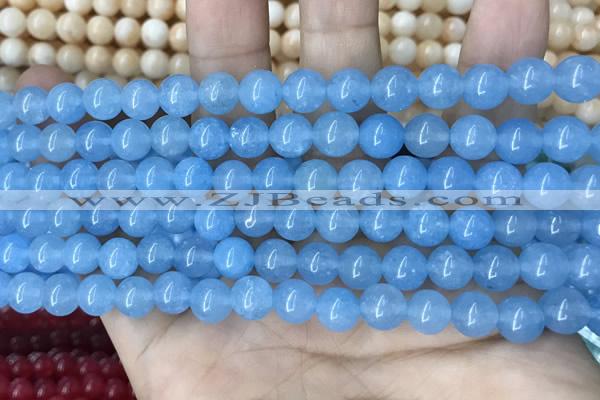 CCN5434 15 inches 8mm round candy jade beads Wholesale