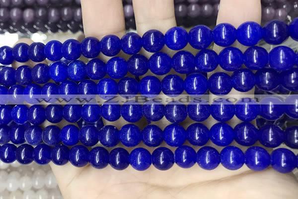 CCN5436 15 inches 8mm round candy jade beads Wholesale