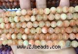 CCN5475 15 inches 8mm round candy jade beads Wholesale