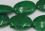 CCN548 15.5 inches 18*25mm oval candy jade beads wholesale
