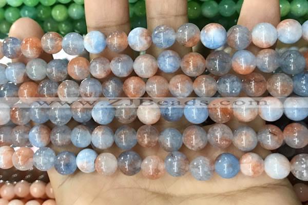 CCN5481 15 inches 8mm round candy jade beads Wholesale