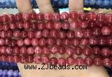 CCN5485 15 inches 8mm round candy jade beads Wholesale