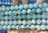 CCN5508 15 inches 8mm round candy jade beads Wholesale