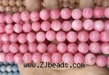 CCN5534 15 inches 8mm round candy jade beads Wholesale