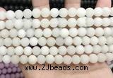 CCN5574 15 inches 8mm round matte candy jade beads Wholesale