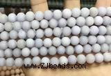 CCN5577 15 inches 8mm round matte candy jade beads Wholesale