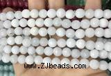 CCN5650 15 inches 8mm faceted round candy jade beads