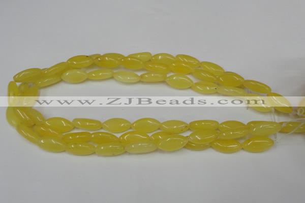 CCN572 15.5 inches 10*20mm marquise candy jade beads wholesale