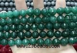 CCN5789 15 inches 10mm faceted round candy jade beads