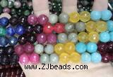 CCN5819 15 inches 10mm faceted round candy jade beads