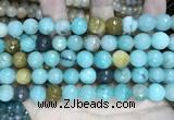 CCN5831 15 inches 10mm faceted round candy jade beads