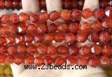 CCN5844 15 inches 8mm faceted nuggets candy jade beads Wholesale