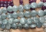 CCN5858 15 inches 15mm flat round candy jade beads Wholesale