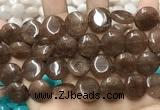 CCN5869 15 inches 15mm flat round candy jade beads Wholesale