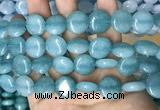 CCN5889 15 inches 15mm flat round candy jade beads Wholesale