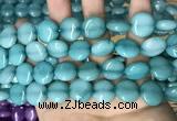 CCN5894 15 inches 15mm flat round candy jade beads Wholesale