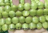 CCN5904 15 inches 15mm flat round candy jade beads Wholesale