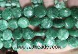 CCN5909 15 inches 15mm flat round candy jade beads Wholesale