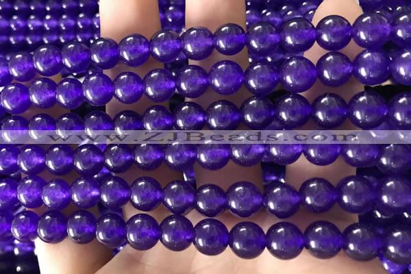 CCN6089 15.5 inches 8mm round candy jade beads Wholesale