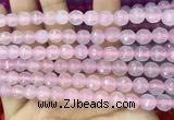 CCN6305 15.5 inches 8mm faceted round candy jade beads Wholesale
