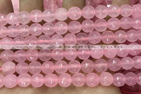 CCN6340 6mm, 8mm, 10mm, 12mm & 14mm faceted round candy jade beads