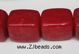 CCN656 15.5 inches 17*22mm nuggets candy jade beads wholesale