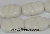 CCN680 15.5 inches 15*23mm carved oval candy jade beads wholesale