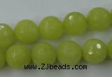 CCN760 15.5 inches 4mm faceted round candy jade beads wholesale