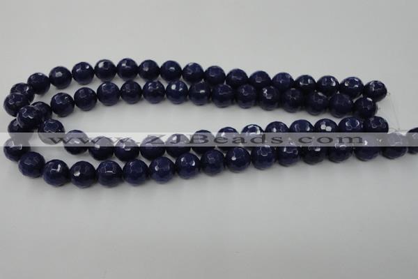 CCN782 15.5 inches 6mm faceted round candy jade beads wholesale