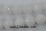 CCN785 15.5 inches 8mm faceted round candy jade beads wholesale