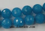 CCN883 15.5 inches 18mm faceted round candy jade beads