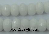 CCN915 15.5 inches 10*14mm faceted rondelle candy jade beads