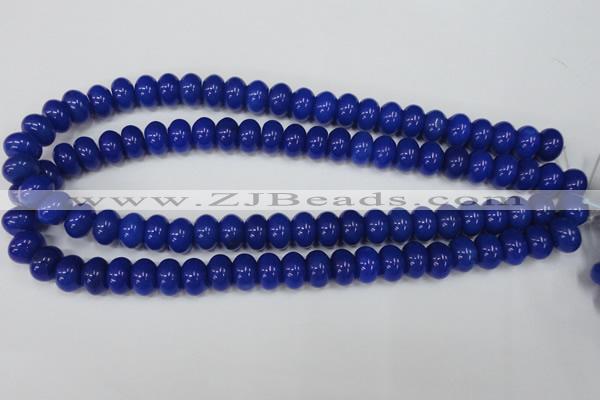 CCN96 15.5 inches 8*12mm rondelle candy jade beads wholesale