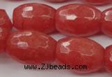 CCN960 15.5 inches 18*25mm faceted drum candy jade beads