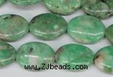 CCO118 15.5 inches 13*18mm oval dyed natural chrysotine beads