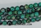 CCO141 15.5 inches 6mm round dyed natural chrysotine beads