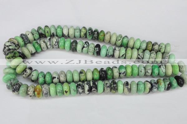 CCO16 15.5 inches 6*12mm rondelle natural chrysotine beads