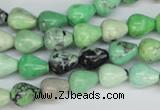 CCO20 15.5 inches 8*10mm teardrop natural chrysotine beads